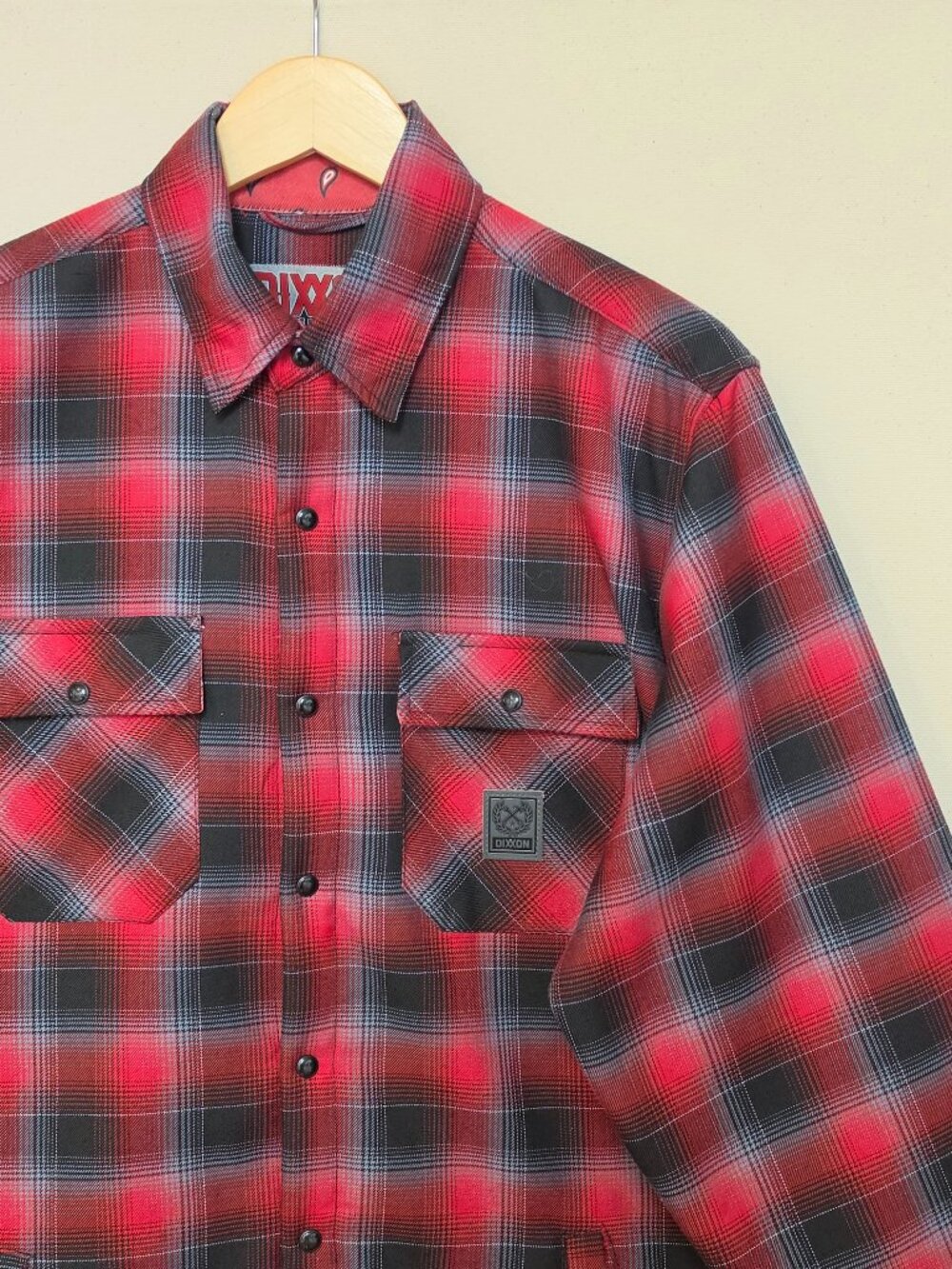 DIXXON The Johnny Sherpa Lined Flannel Jacket L